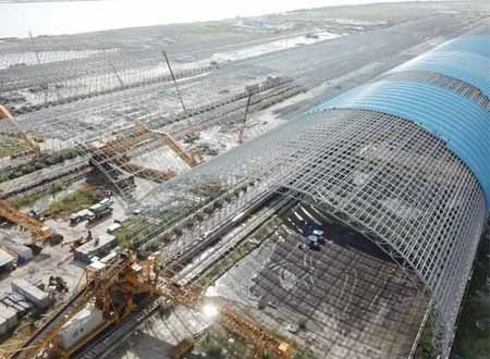 coal storage building